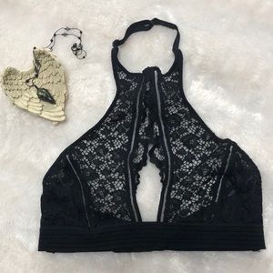 BOGO FREE! Victoria’s Secret Black Halter Bralette